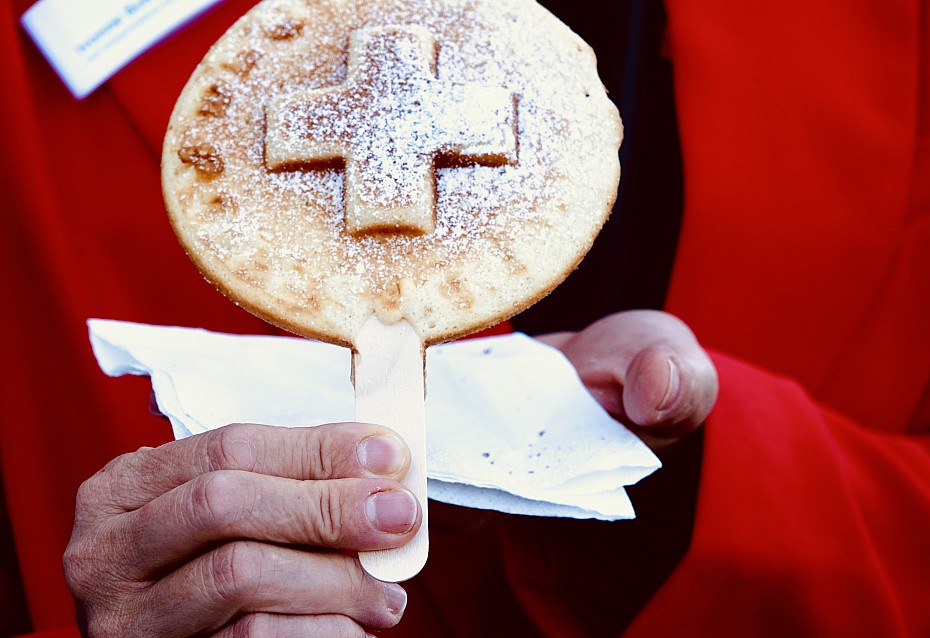 Süße Waffeln im DRK Design