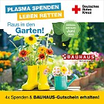 DRK Plasmaspende Juni 2023 Plauen Bauhaus