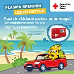 Plasmaspende DRK Erste Hilfe Set August 2023