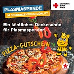 DRK Plasmaspende Görlitz Pizza