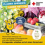 DRK Plasmaspende Dresden Podemus Biomarkt