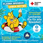 DRK Plasmaspende Berlin Potsdam Eis