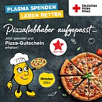 DRK Plasmaspende Pizza Freddy Fresh Cottbus Görlitz