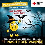 DRK Plasmaspende Oktober Halloween Chemnitz