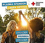 DRK Plasmaspender Spender werben Spender