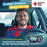 DRK Plasmaspende Januar Frotschutz