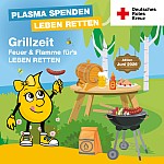 DRK Plasmaspende Dresden Grillen Sommer