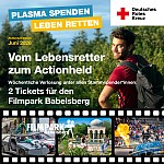 DRK Plasmaspende Potsdam Filmpark Babelsberg