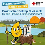 Plasmaspende DRK Oktober 2026 Plauen Rucksack