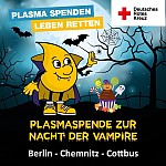 Plasmaspende DRK Oktober Grusel Halloween Berlin Chemnitz Cottbus