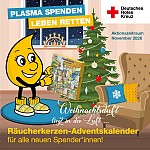 DRK Plasmaspende Aktion November Adventskalender Knox