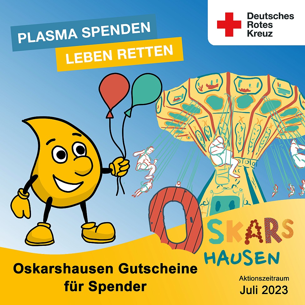 Plasmaspende DRK Jul 23 Chemnitz Oskarshausen