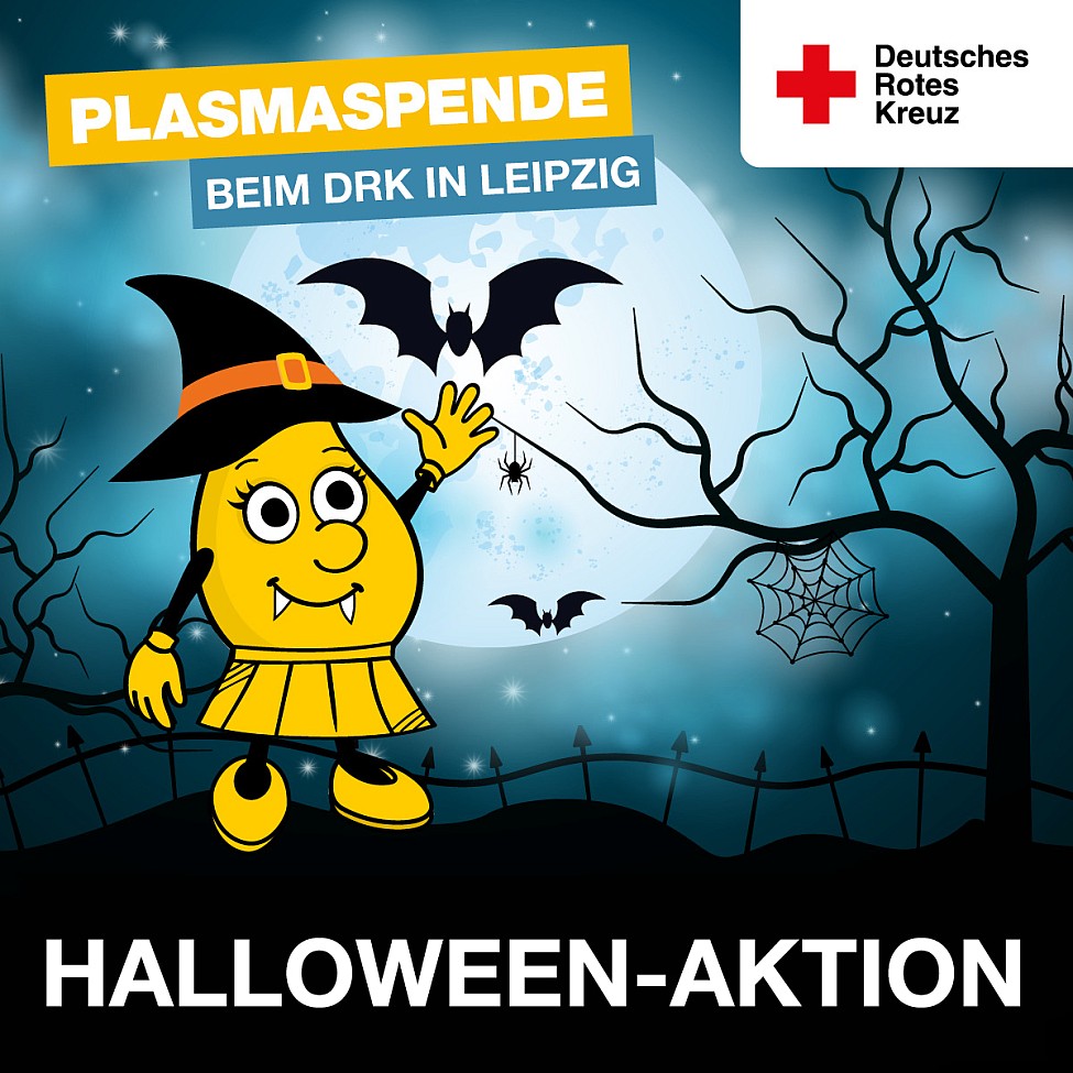 DRK Plasmaspende Chemnitz Leipzig Halloween
