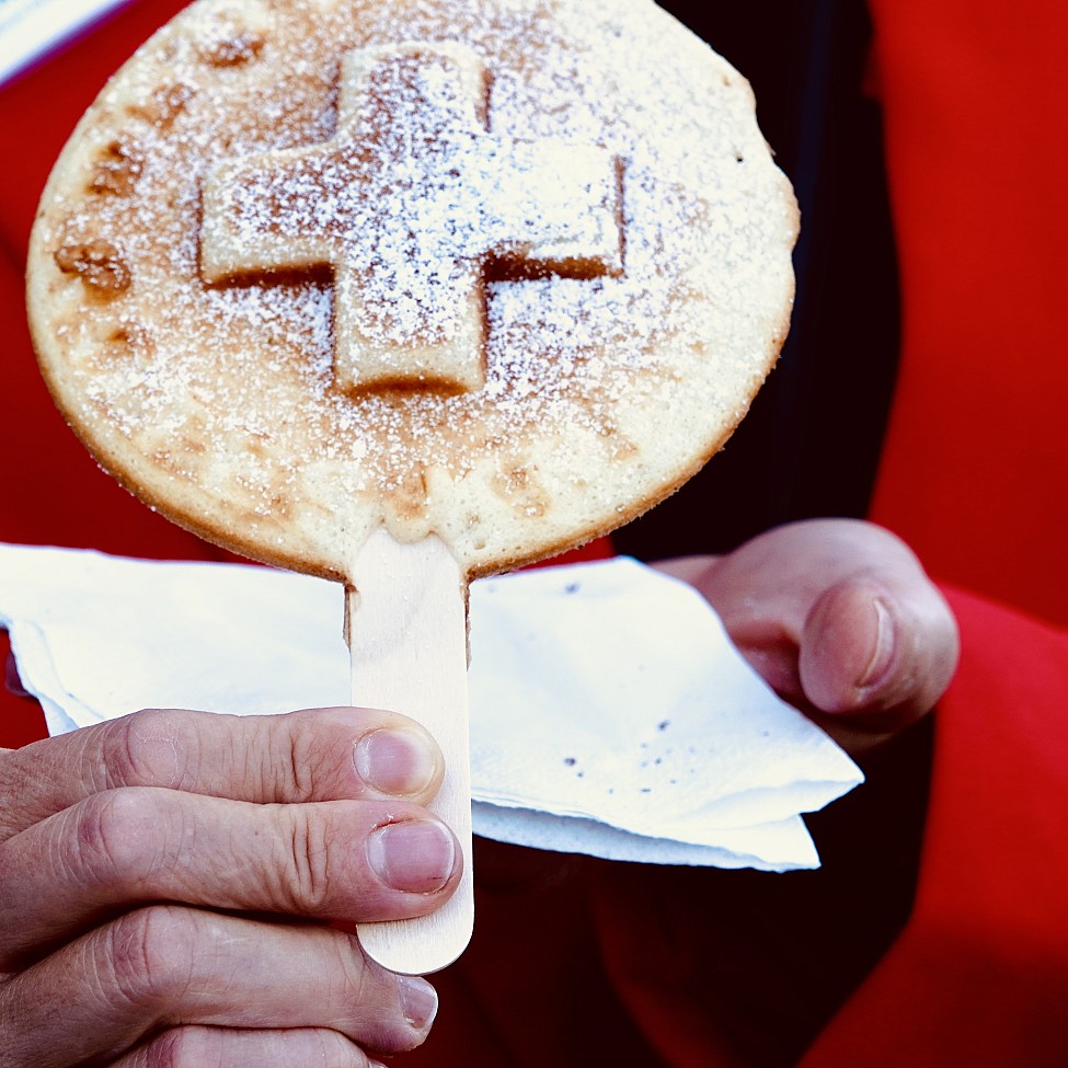 Süße Waffeln im DRK Design