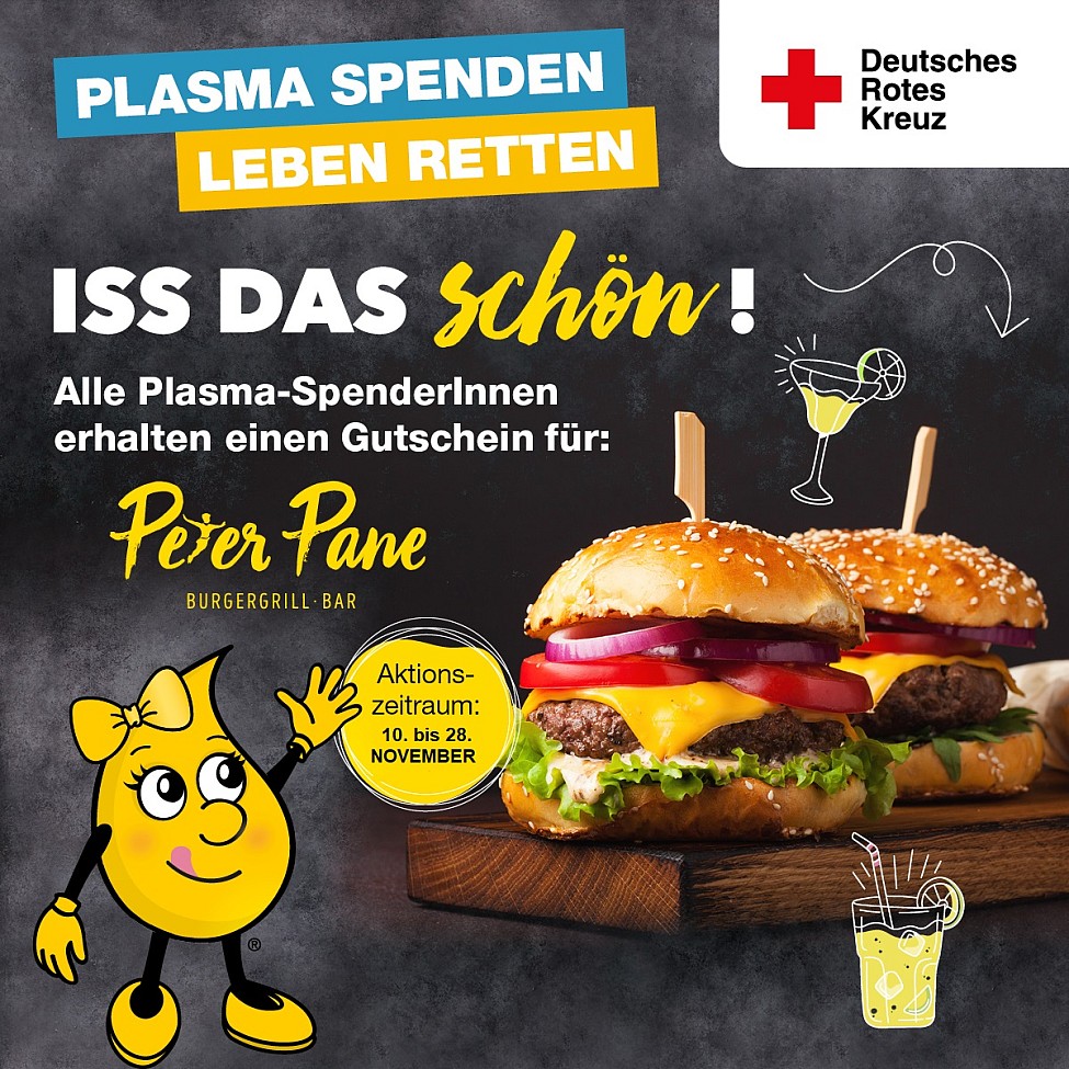 DRK Plasmaspende Potsdam Berlin Peter Pane