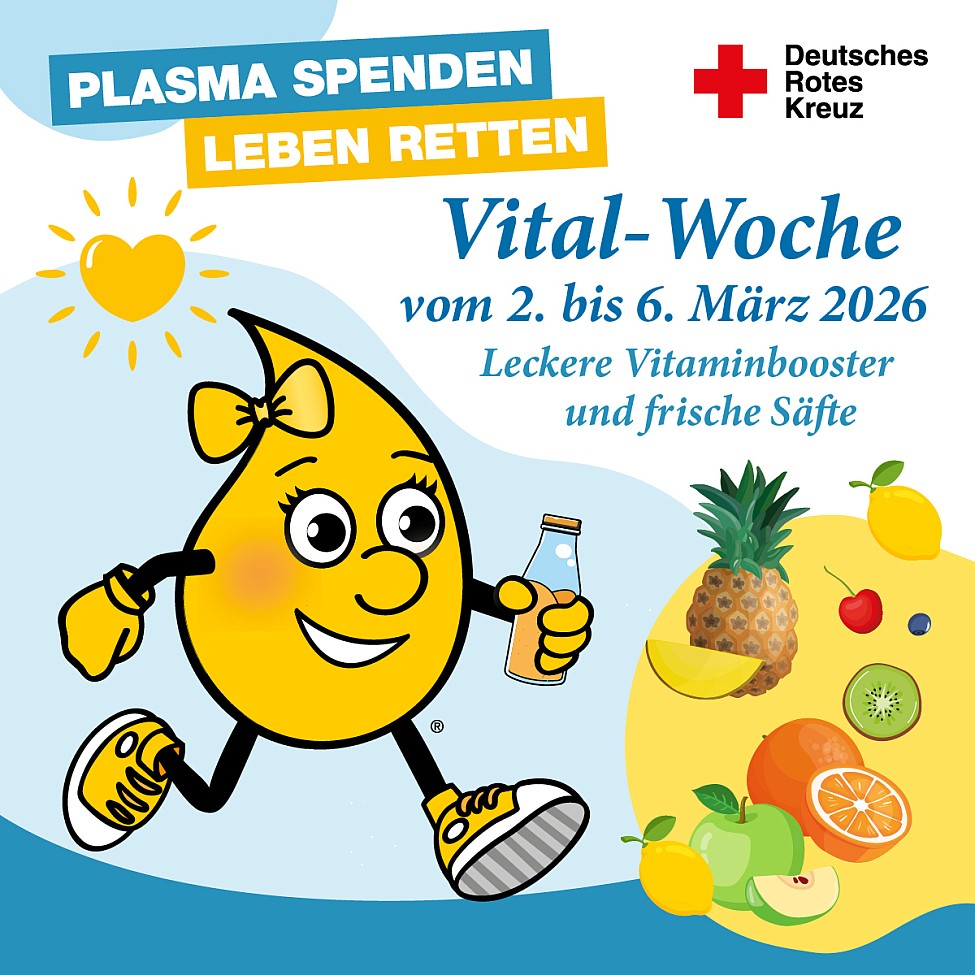 DRK Plasmaspende Görlitz Vitamine