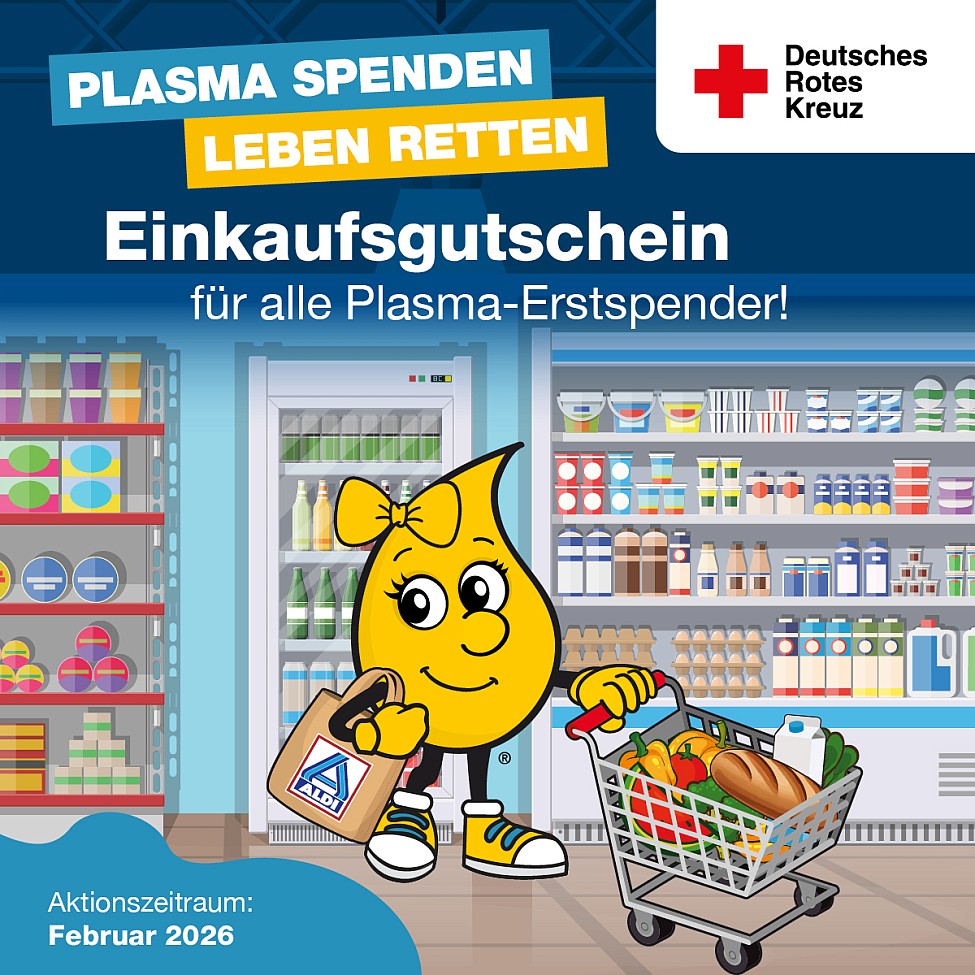 DRK Plasmaspende Cottbus Aldi