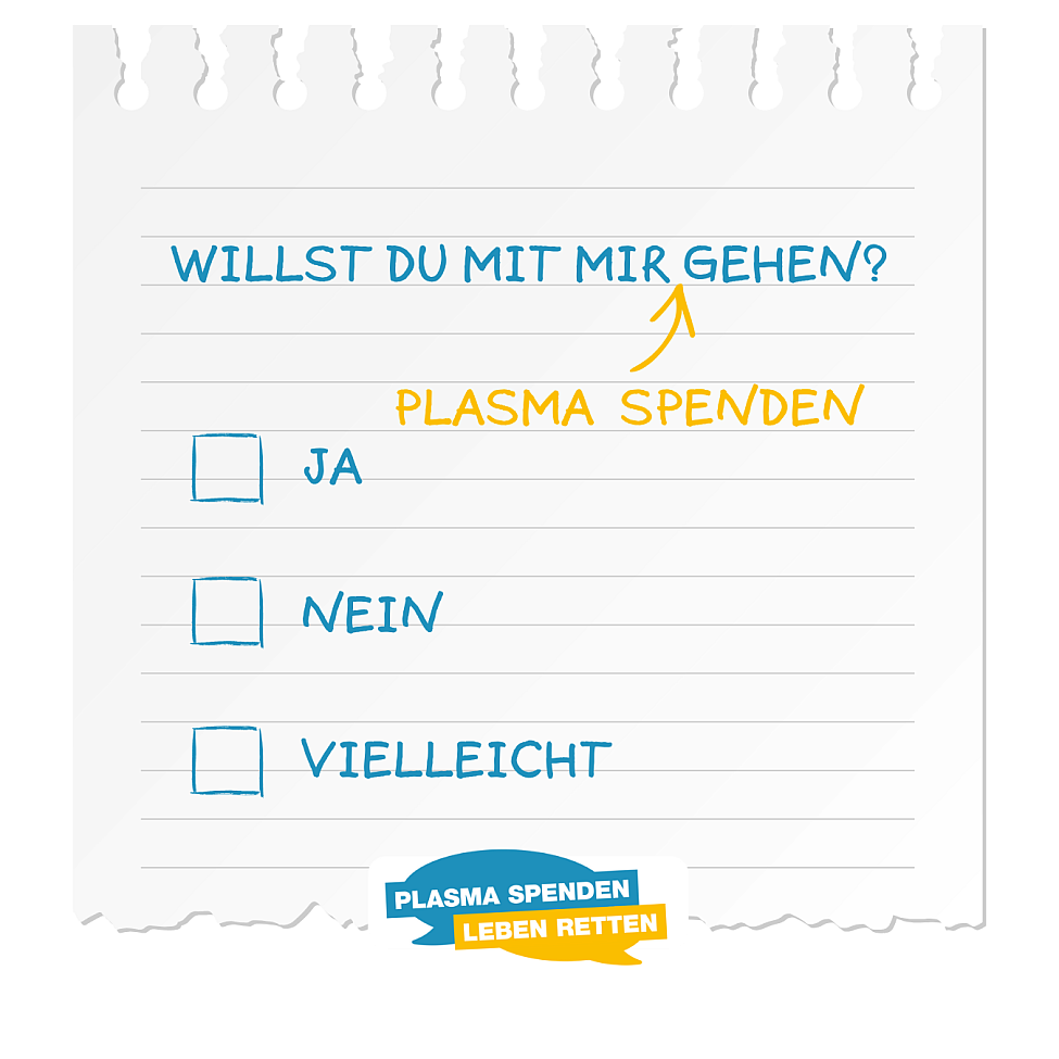 DRK Plasmaspende Valentinstag 