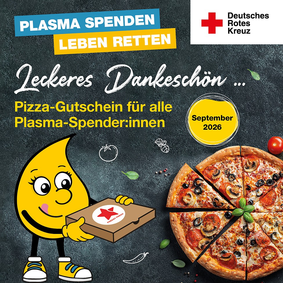 DRK Plasmaspende Cottbus Freddy Fresh